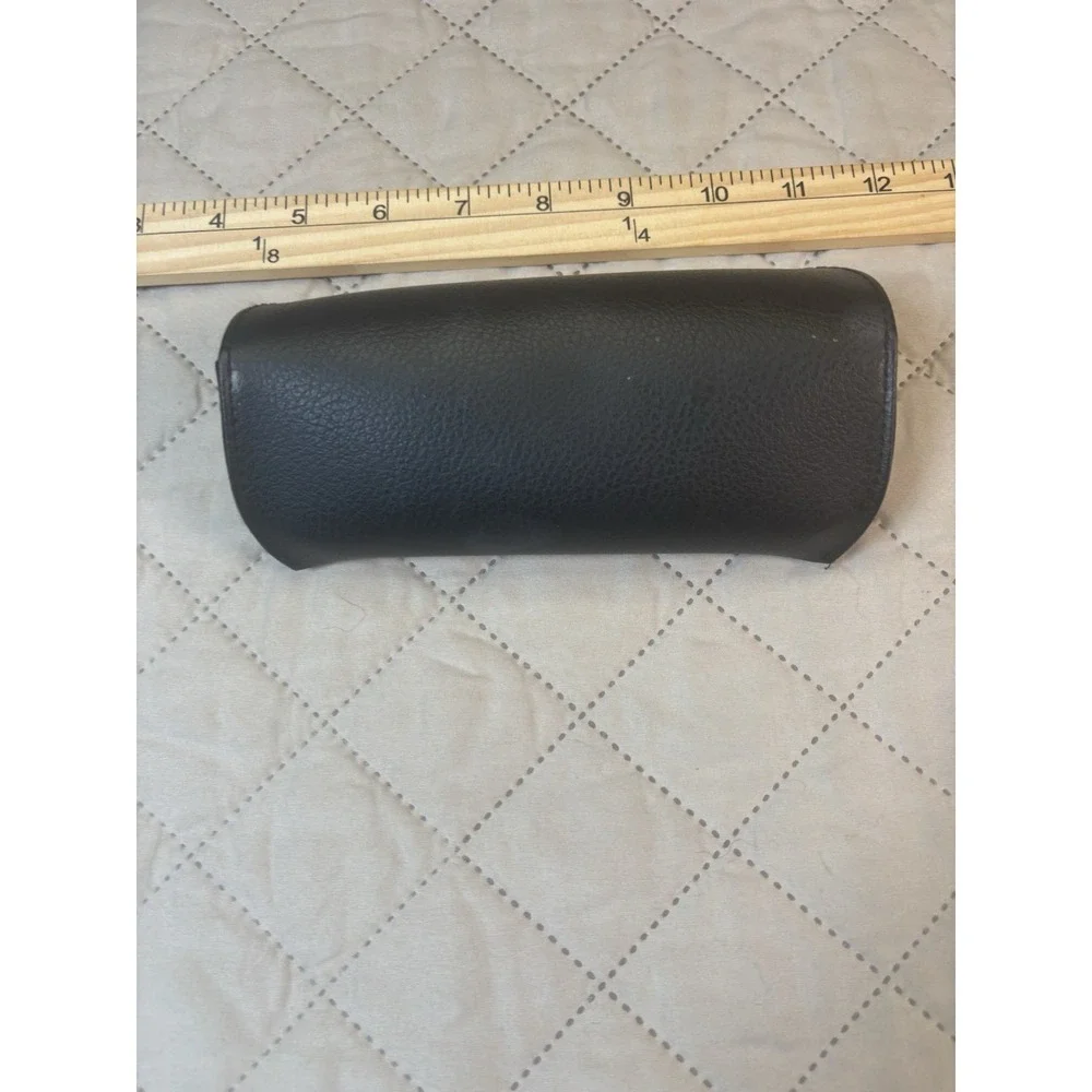 Ray-Ban Luxottica Black Sunglasses Eyeglasses Hard Case Snap Closure Cloth